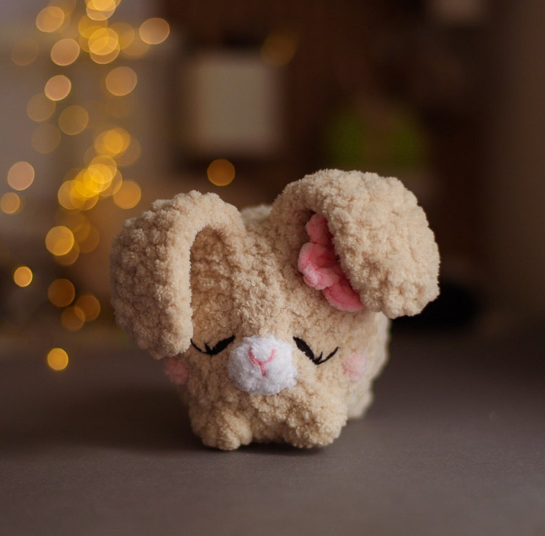 Bunny crochet pattern kawaii plushies amigurumi image 2