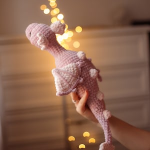 Dragon crochet pattern magic animal kawaii amigurumi plushie image 6