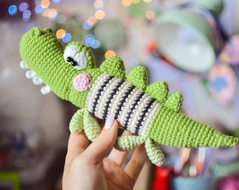 Crochet pattern pdf crocodile