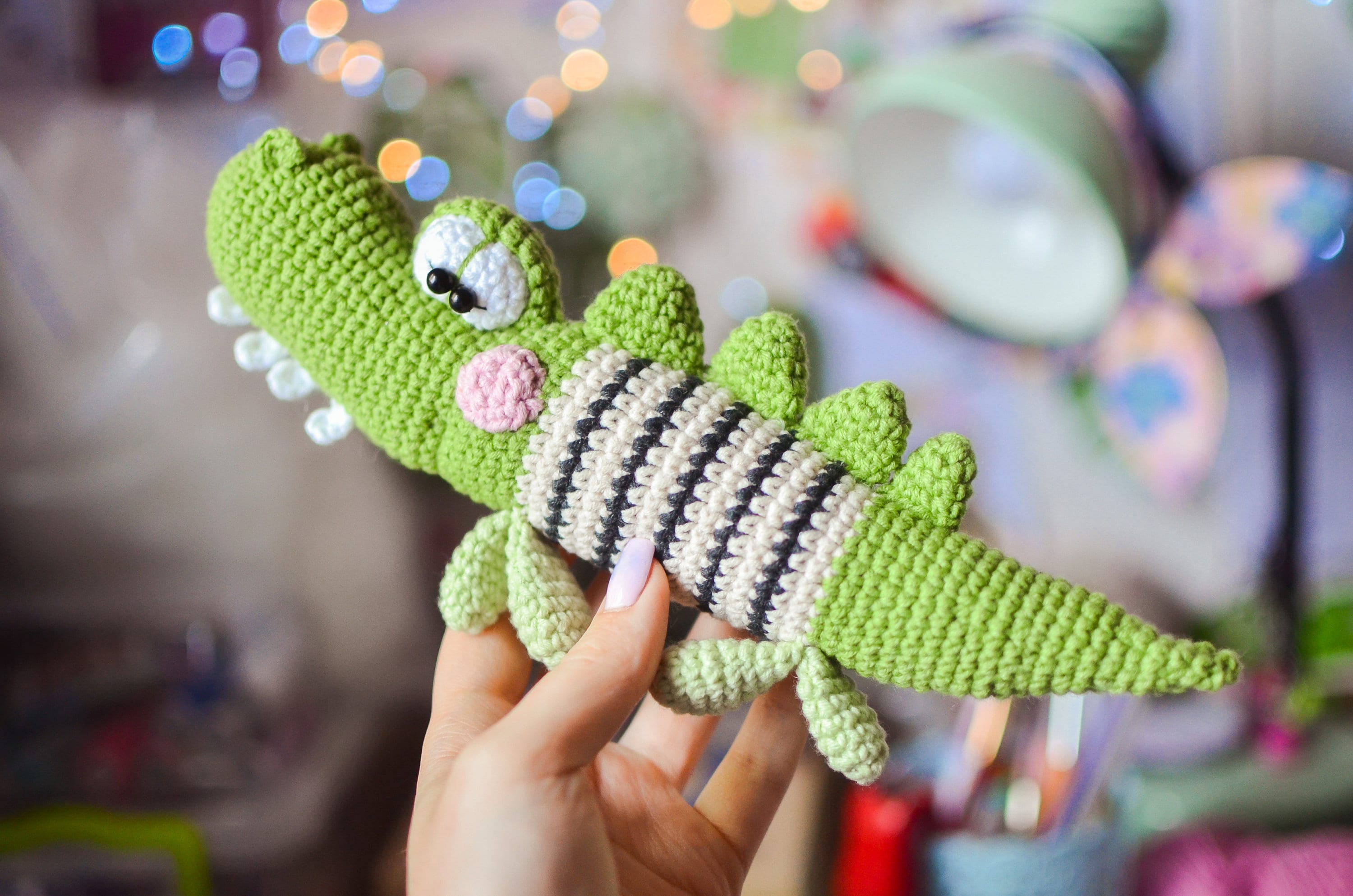 Crochet Pattern Pdf Crocodile 