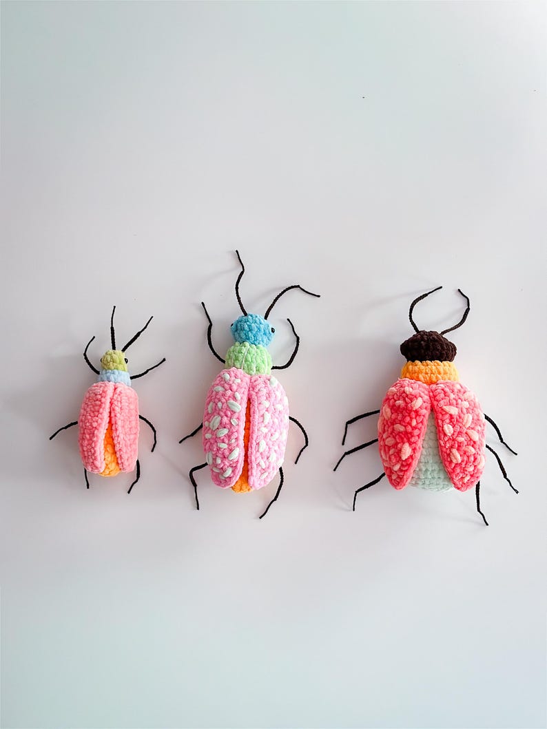 Crochet Insect Pattern Bundle 2-in-1 Bug Centipede Crochet Pattern Plushie Insekt Amigurumi ...