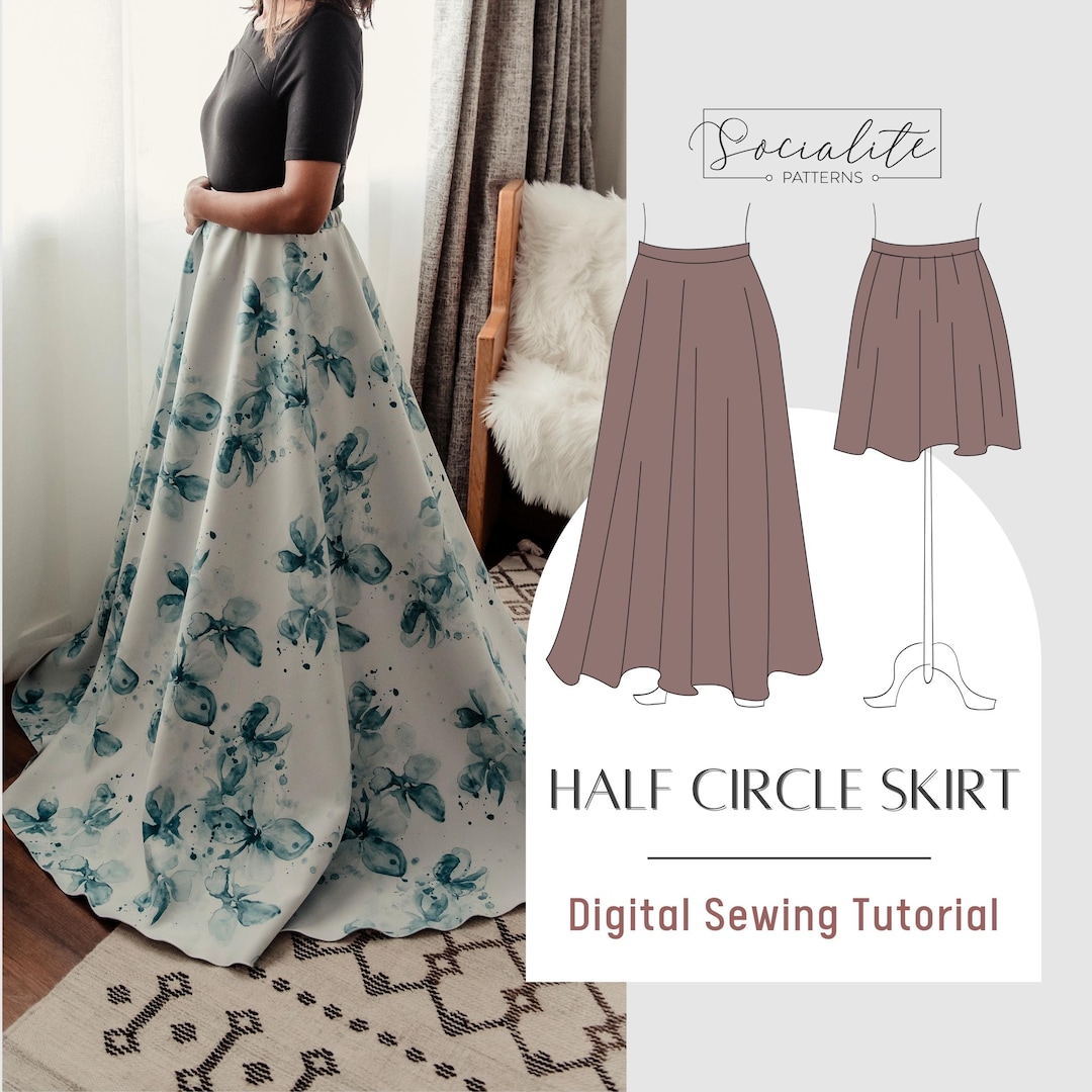 Half circle skirt 45 inch fabric deals