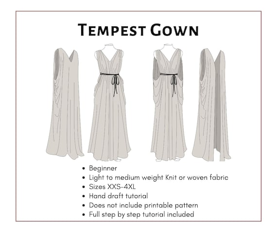 white christmas dresses Stretch Dress Sewing Pattern PDF | Open Thigh Cosplay