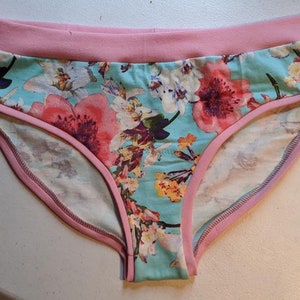 Women's Underwear Pattern &amp; Tutorial. Women's PDF Printable and ...