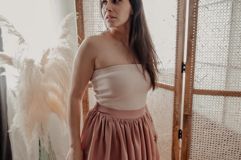 Layered Ruffle Skirt Pattern Women s PDF Printable and Etsy