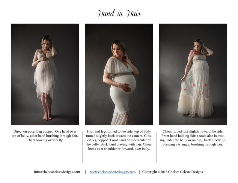 PDF Maternity Posing Reference Guide/look Book for Maternity Etsy