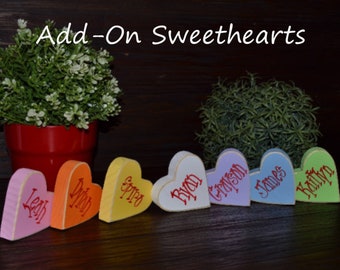 ADD-ON Heart(s) ONLY for Sweethearts Valentine's Day Set