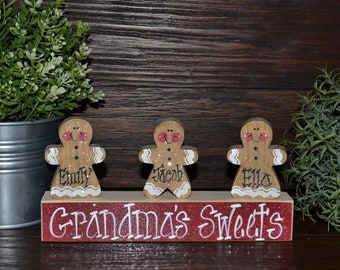 gingerbread decor personalized christmas gingerbread family block set personalized grandma gift christmas decoration personalized holiday - Gingerbread Christmas Decorations Beautiful To Look gingerbread decor personalized christmas gingerbread family block set personalized grandma gift christmas decoration personalized holiday - Gingerbread Christmas Decorations Beautiful To Look