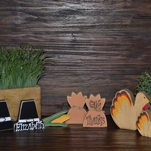 Fall Tiered Tray Decor Individual Thanksgiving Decor pieces for Tiered Tray, Fall Decor, Thanksgiving Decoration, Thanksgiving Hostess Gift