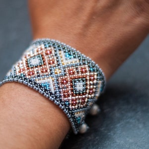 Eye of God Huichol bracelet