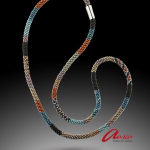 Kumihimo Color Block Necklace Kit & Tutorial