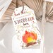 Smores Birthday Thank You Tags Template Favor Tags Printable - Etsy