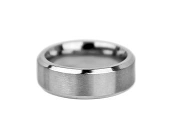 Sleek Ring in Silver - Men's Ring - Men's Band - Stainless Steel Ring - Men's Jewelry - Rings for Men by Modern Out