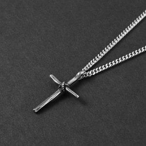 Verbindliche Kreuz Halskette - Herren Halskette - Herren Kreuz Halskette - Anhänger Halskette - Maskuline Halskette - Wasserdichte Halskette von Modern Out