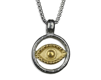24 Inches Men Stainless Steel Pendants Necklaces Mens Pendant with Chain Silver Fashion Trend Evil Eye Casting Pendant FQQbb Mens Necklace Pendant 24 Inches Men Stainless Steel Pendants Necklaces Mens Pendant with Chain Silver Fashion Trend Evil Eye Casting Pendant FQQbb Mens Necklace Pendant