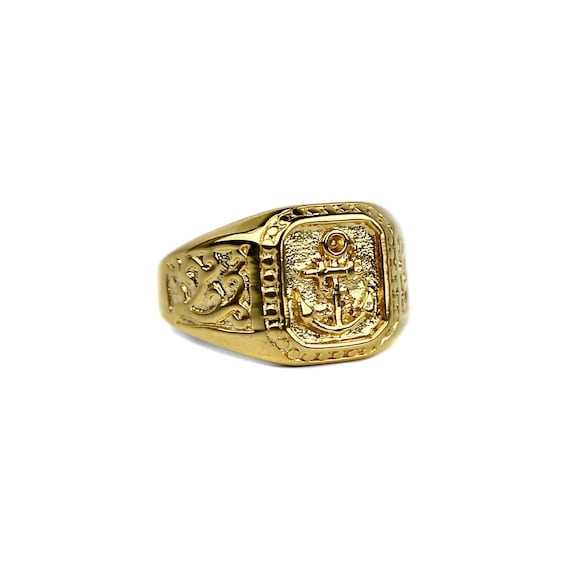 Anillo ancla hombre hotsell