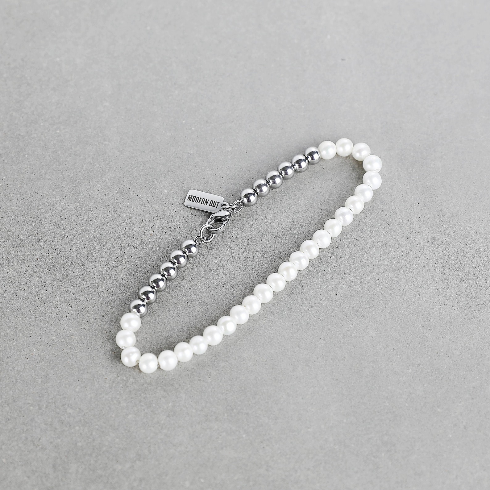 Pearl Bracelet for Men Modern Pearl Bracelet Men's Etsy