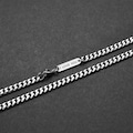 Personalized Chain - Men's Cuban Chain Necklace - 5mm Stainless Steel Chain - Waterproof Jewelry - Necklace by Modern Out
