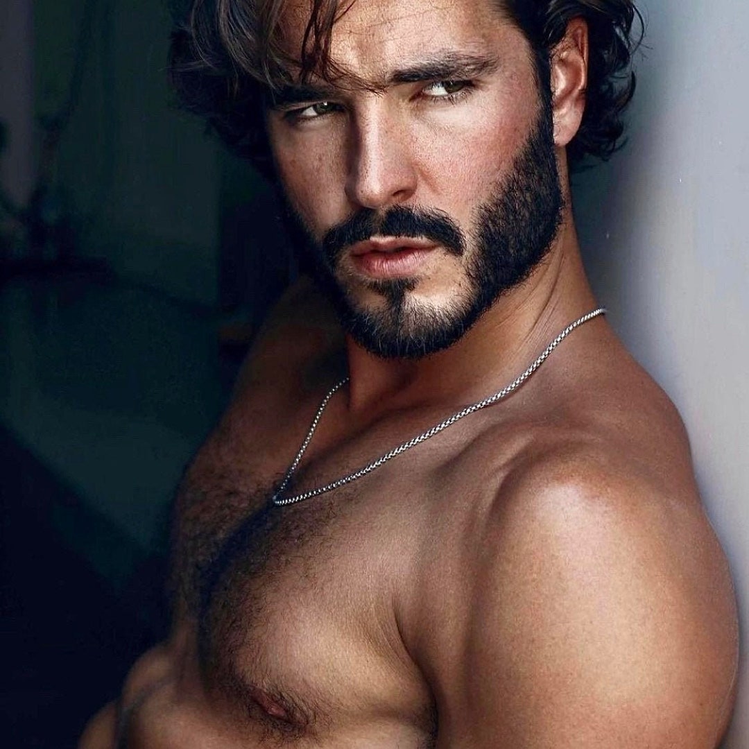 Men's Waterproof Necklace Box Chain Necklace Masculine Chain Stainless Steel Chain Silver