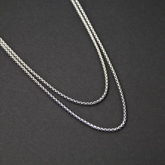 Shires – Doble Enlace Chain-Stainless Gourmette Acero