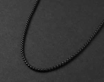 ●BLACKPURPLE● Vincenzo B Side Chain Necklace / unisex ○BLACKPURPLE○ Vincenzo B Side Chain Necklace / unisex
