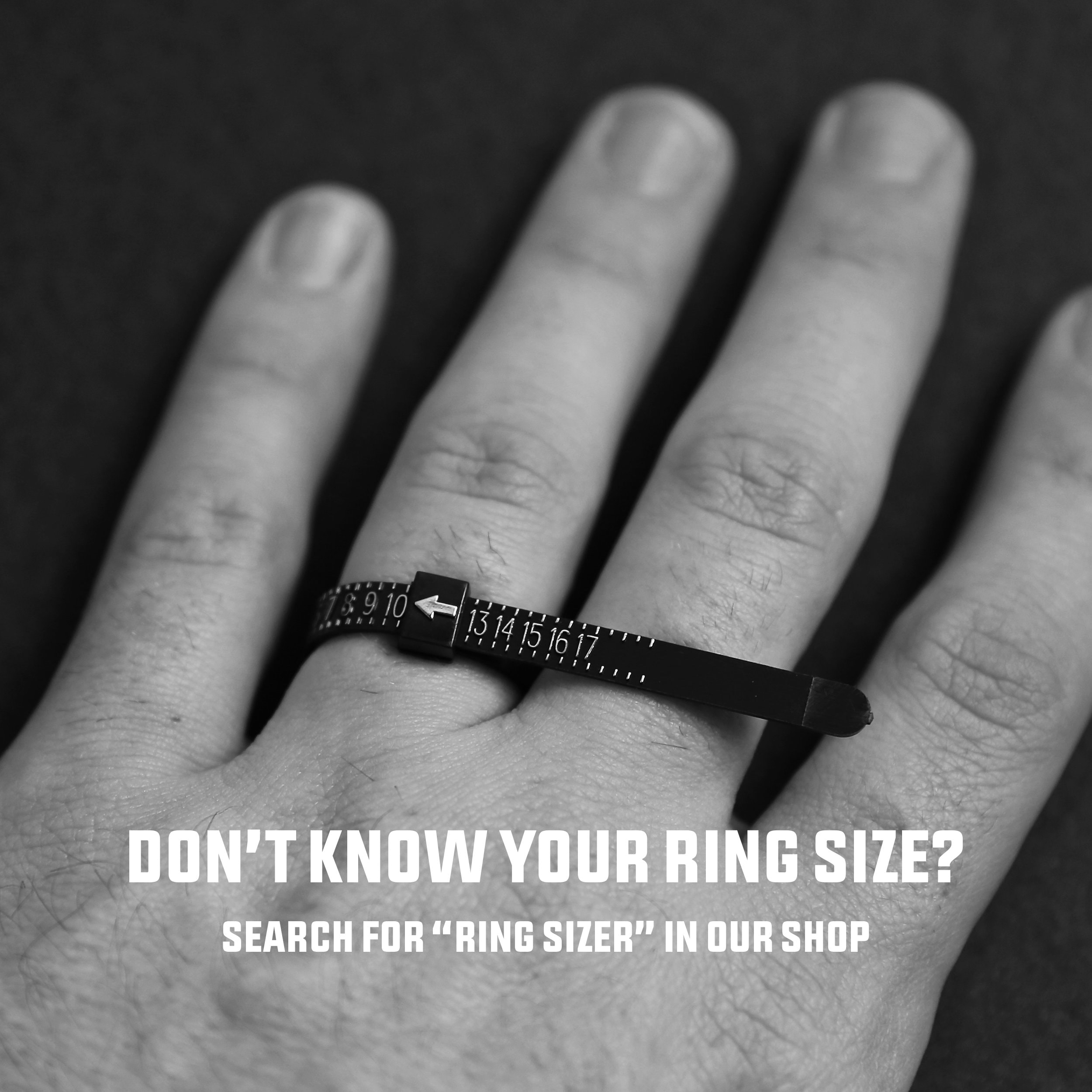 Cross CZ Ring in Silver - Men's Ring - Men's Band