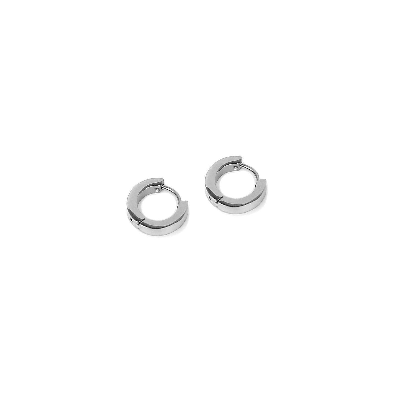 Men's Earring 3mm Round Earring Stainless Steel | Etsy