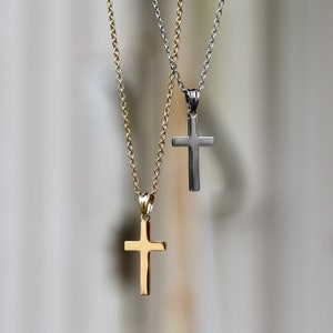 Men's Cross Necklace Modern Cross Necklace Cross Necklace Waterproof Necklace Masculine Necklace Necklace by Modern Out image 8