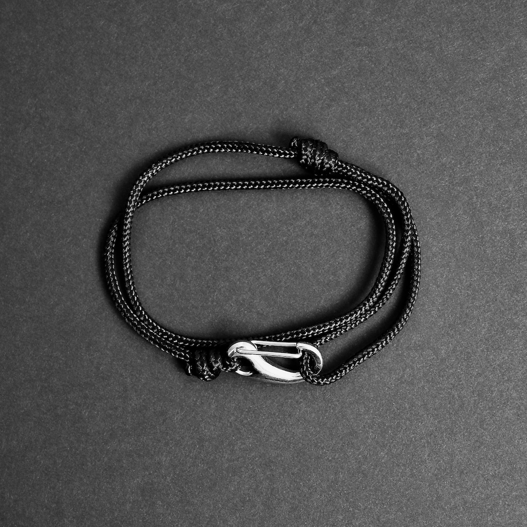 Rope Bracelet Men's Bracelet Waterproof Bracelet for Men Stainless