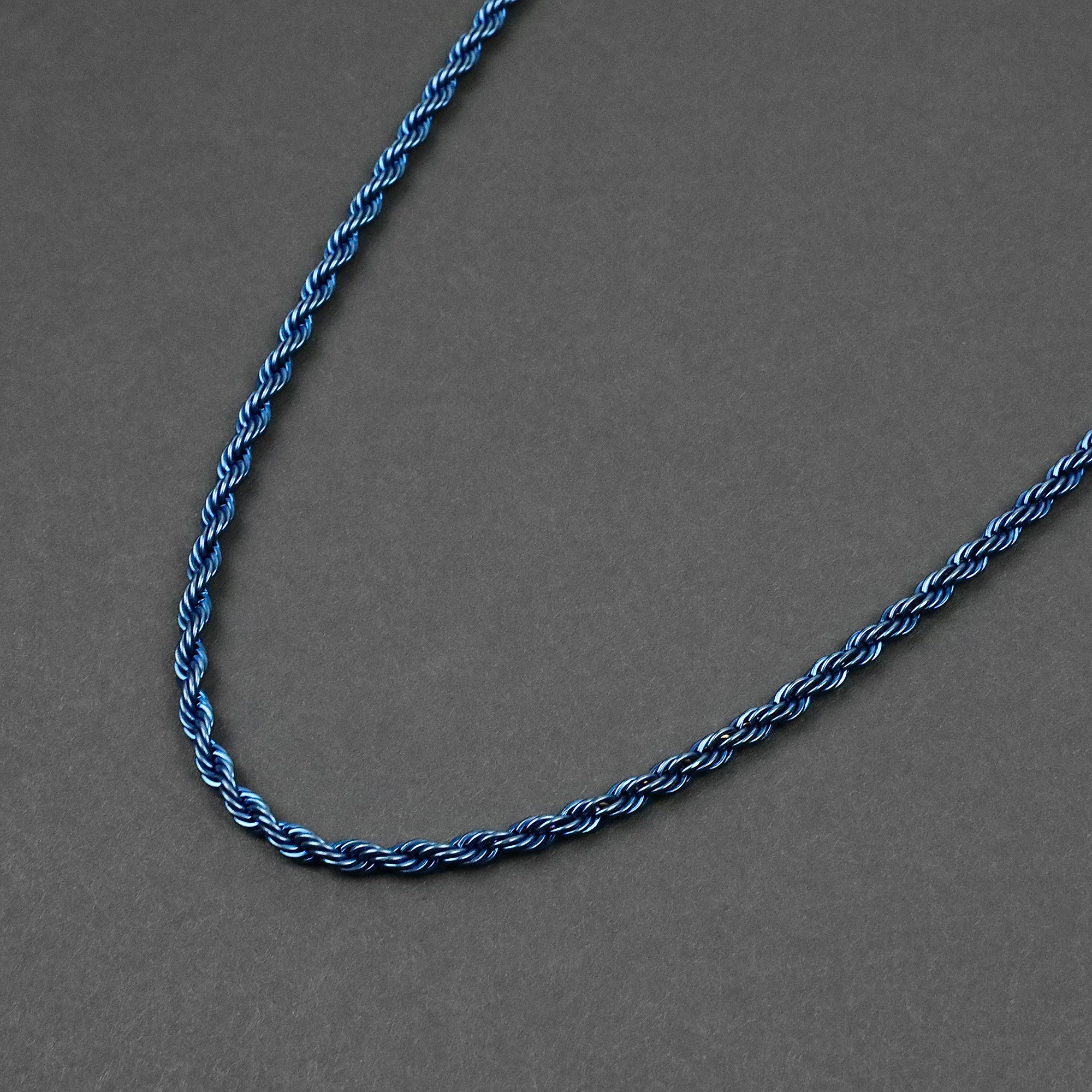 Blue necklace chain deals