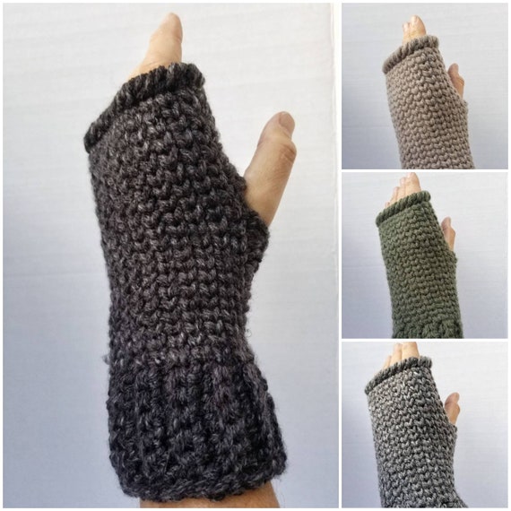 Mens Fingerless Gloves, Camping Gift for Men, Mechanic Gifts, Anniversary  Gifts for Boyfriend, Fishing,hunting, Camping, Golf,driving Gloves 