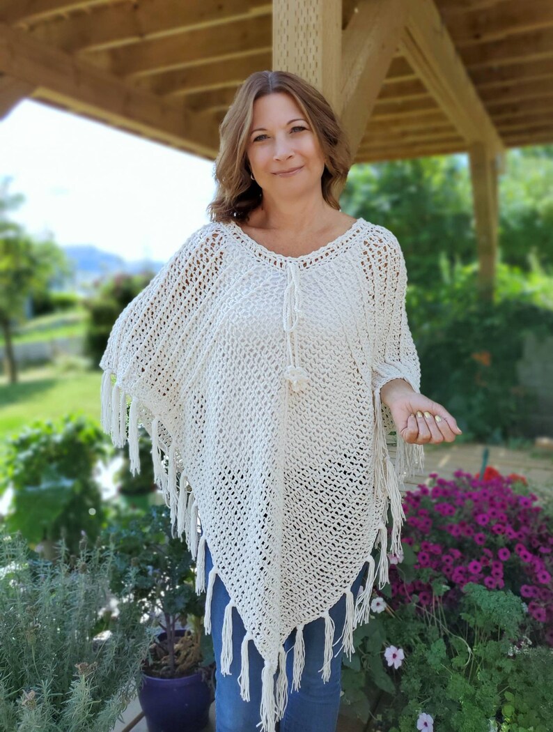 ladies poncho shawl