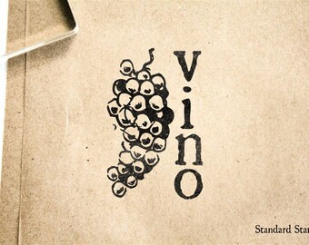 Craft Textile Fabric Printing Stamp By 1 Pc PRB-578 Pottery Scrapbook Stamp Designer Grapes Pattern Stamp Square Wooden Rubber Stamp