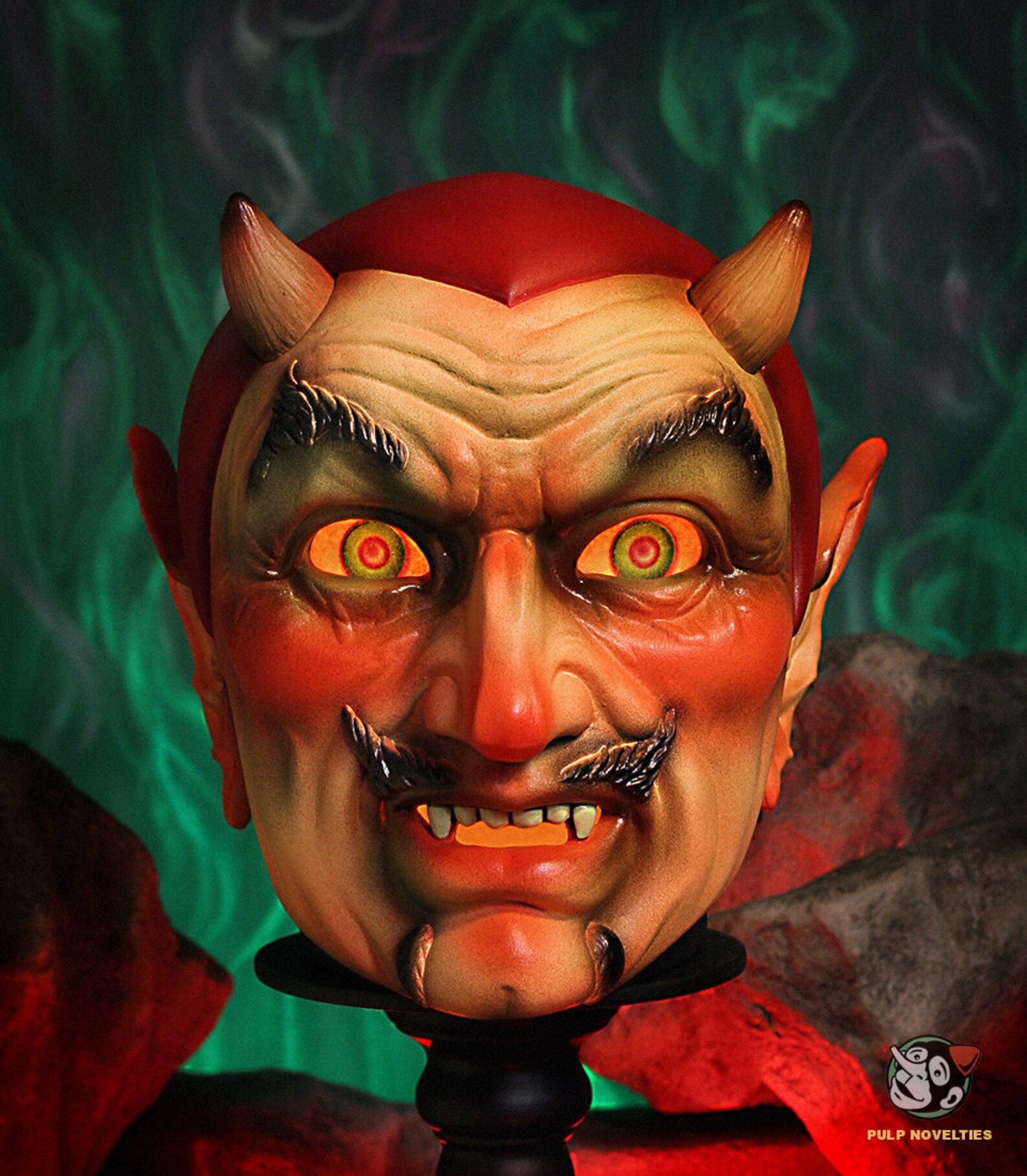 THE DEVIL Vintage Style Halloween Lantern Pulp Novelties Etsy