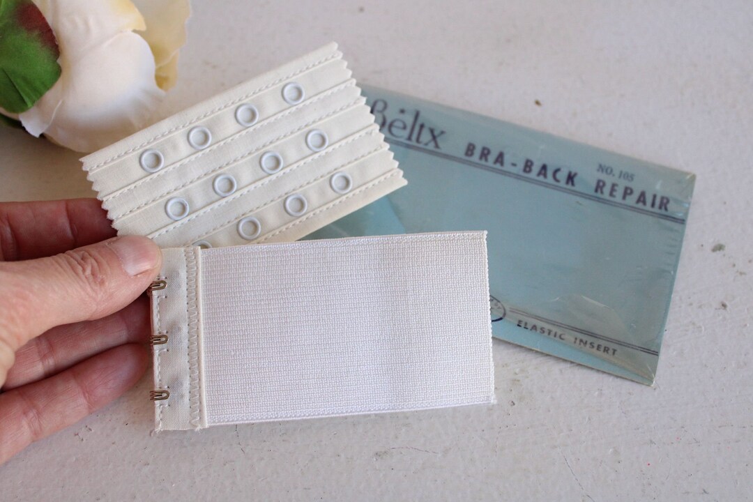 Vintage 1960s Bra Back Repair Beltx Bra Adjustable Elastic Etsy
