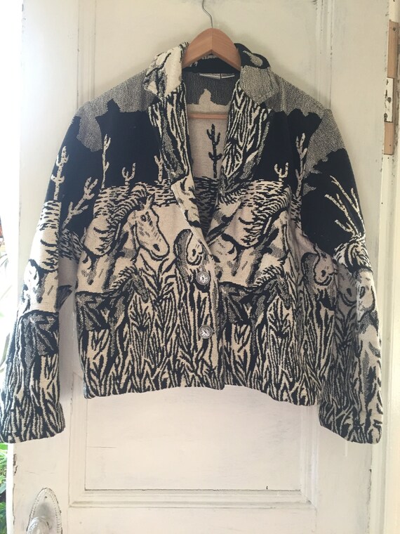 Incredible Southwestern Blanket Jacket