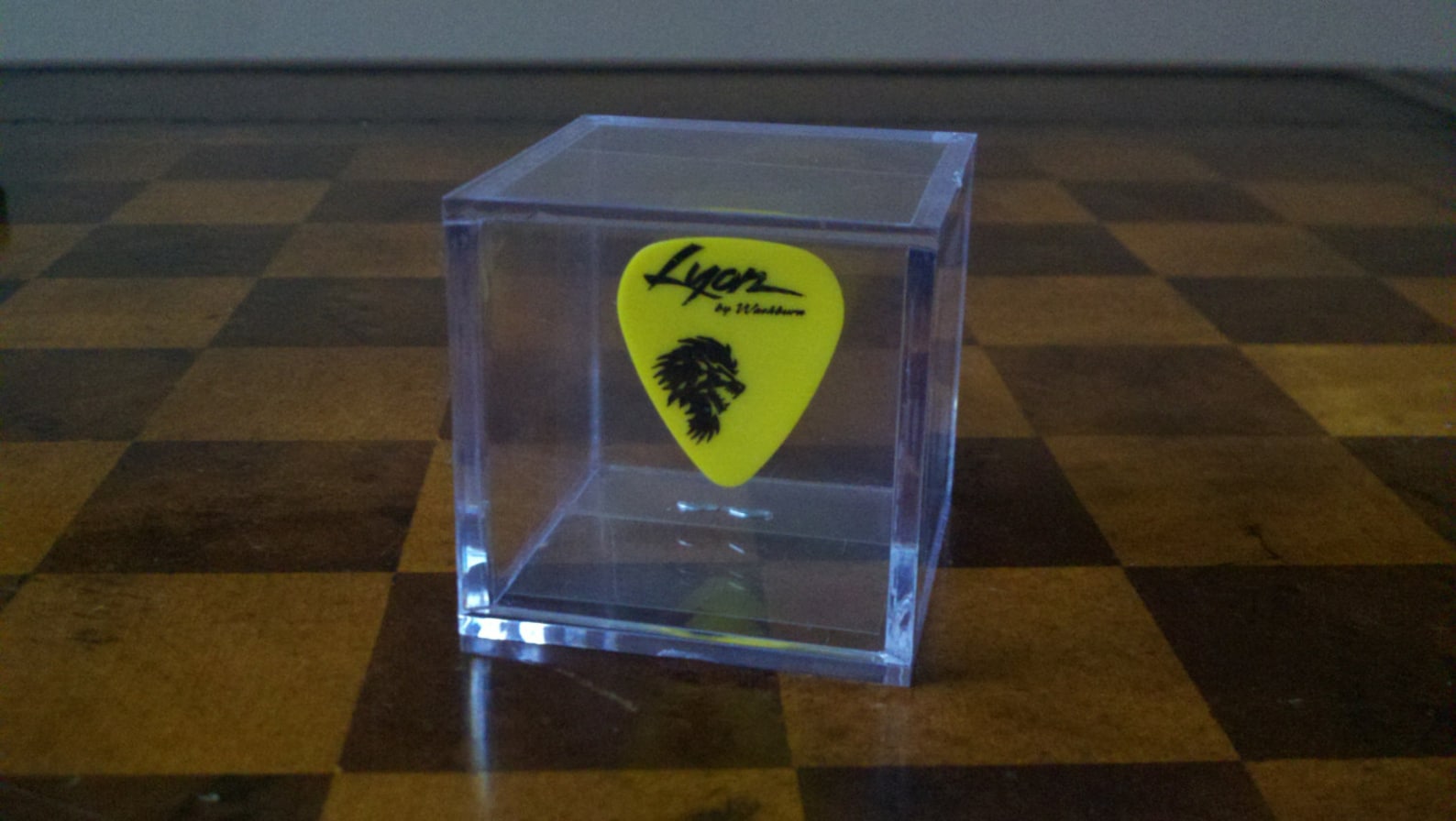 Single Guitar Pick Collector Display Case Box 2x2x2 Etsy