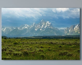 Landscape Photography - Before The Storm - Tetons - Grand Teton National Park