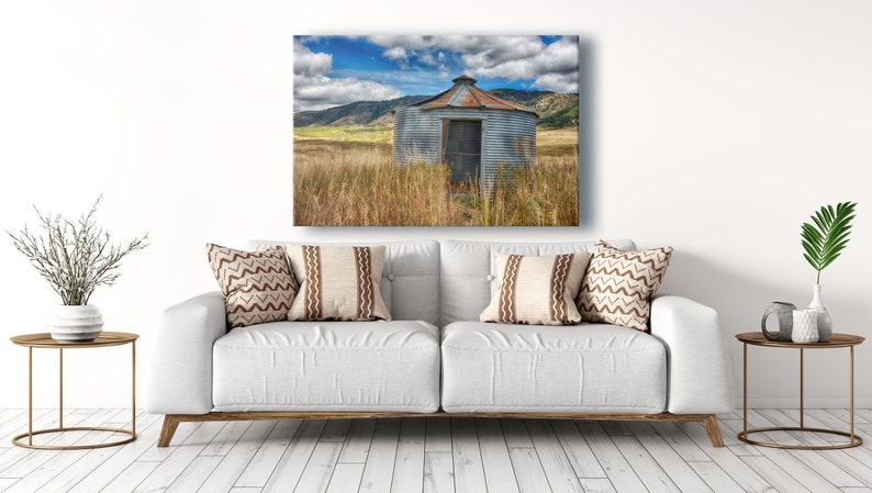 The Corn Crib Landscape Photography Forgotten Barn and Silos