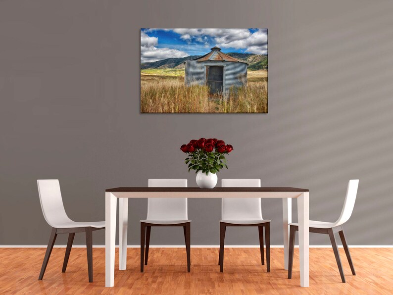 The Corn Crib Landscape Photography Forgotten Barn and Silos