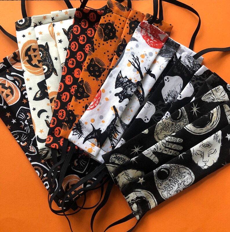Face mask/reusable face mask/Tarot card mask/halloween face Etsy