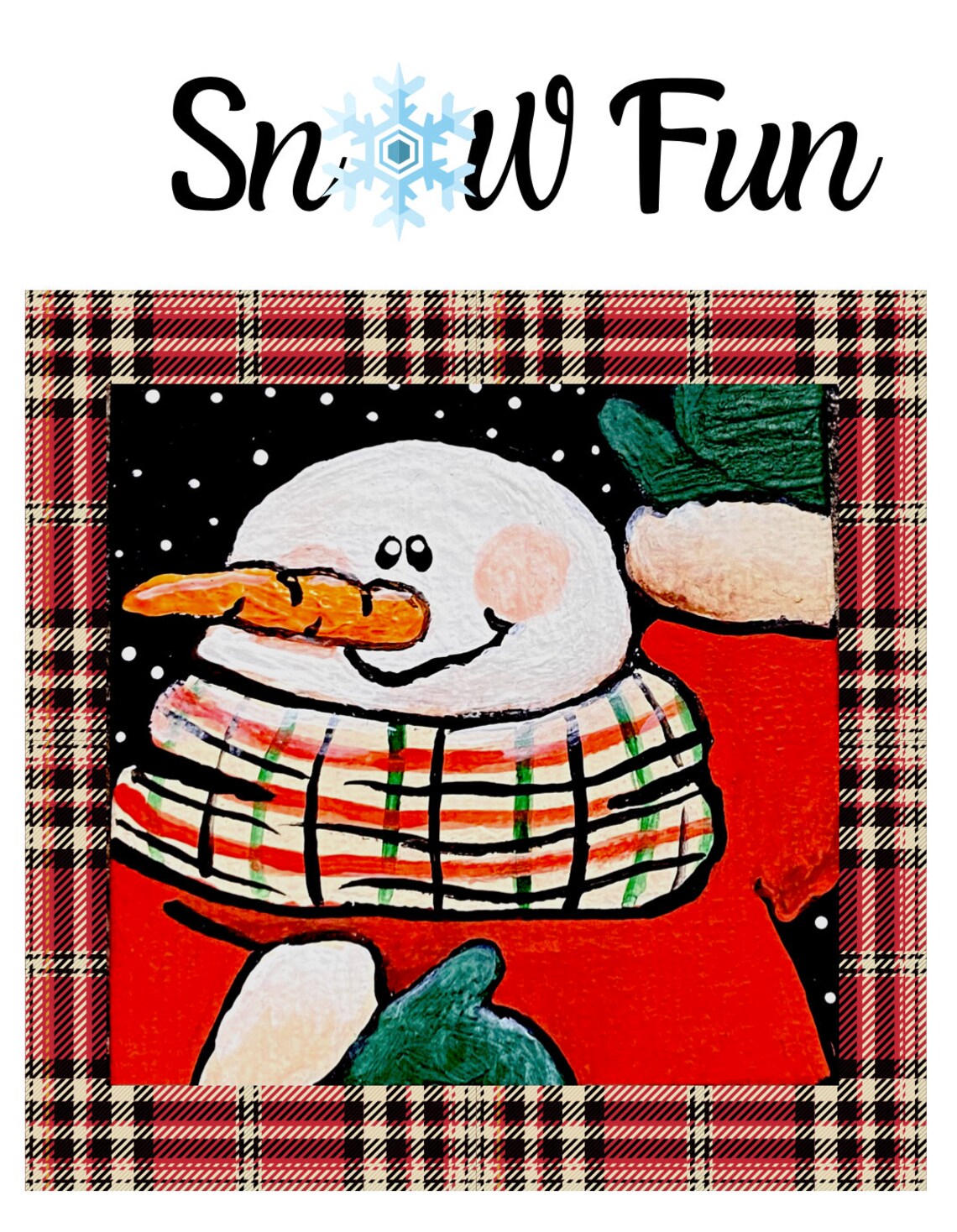 Winter Red and Black Printable Crafters Bundle Just Print | Etsy