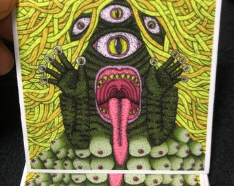 Swamp Monster (3x3) sticker