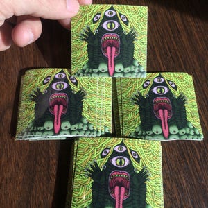 Swamp Monster Aufkleber