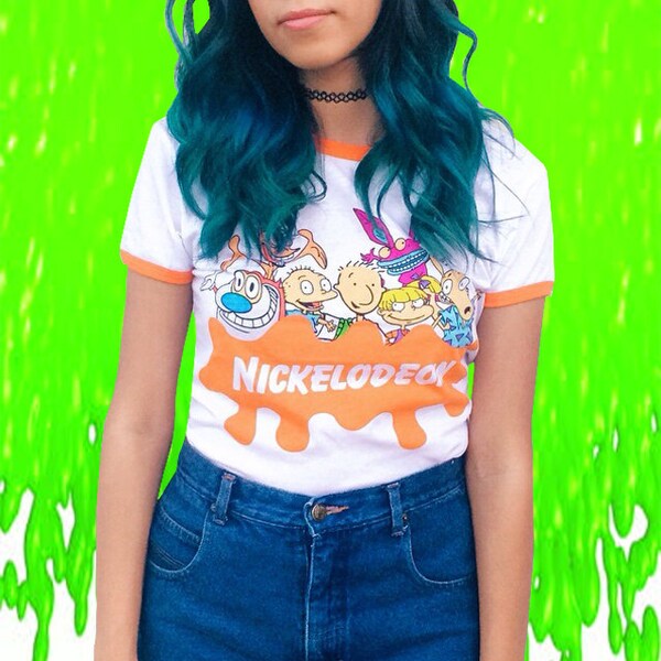 Nickelodeon Shirt / 90s Shirt