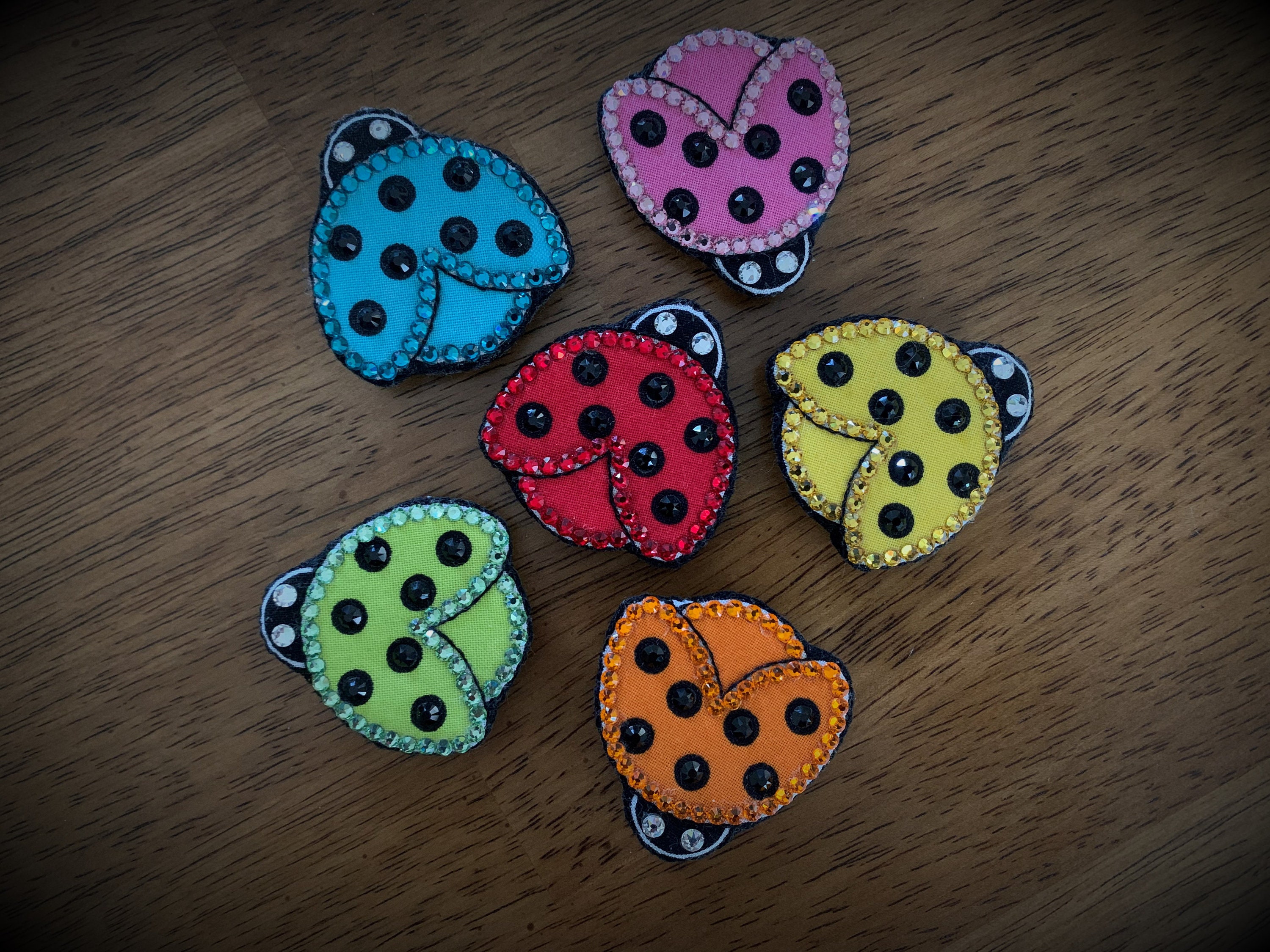 Ladybug Ladybug Pin Ladybug Brooch Swarovski 6 Etsy