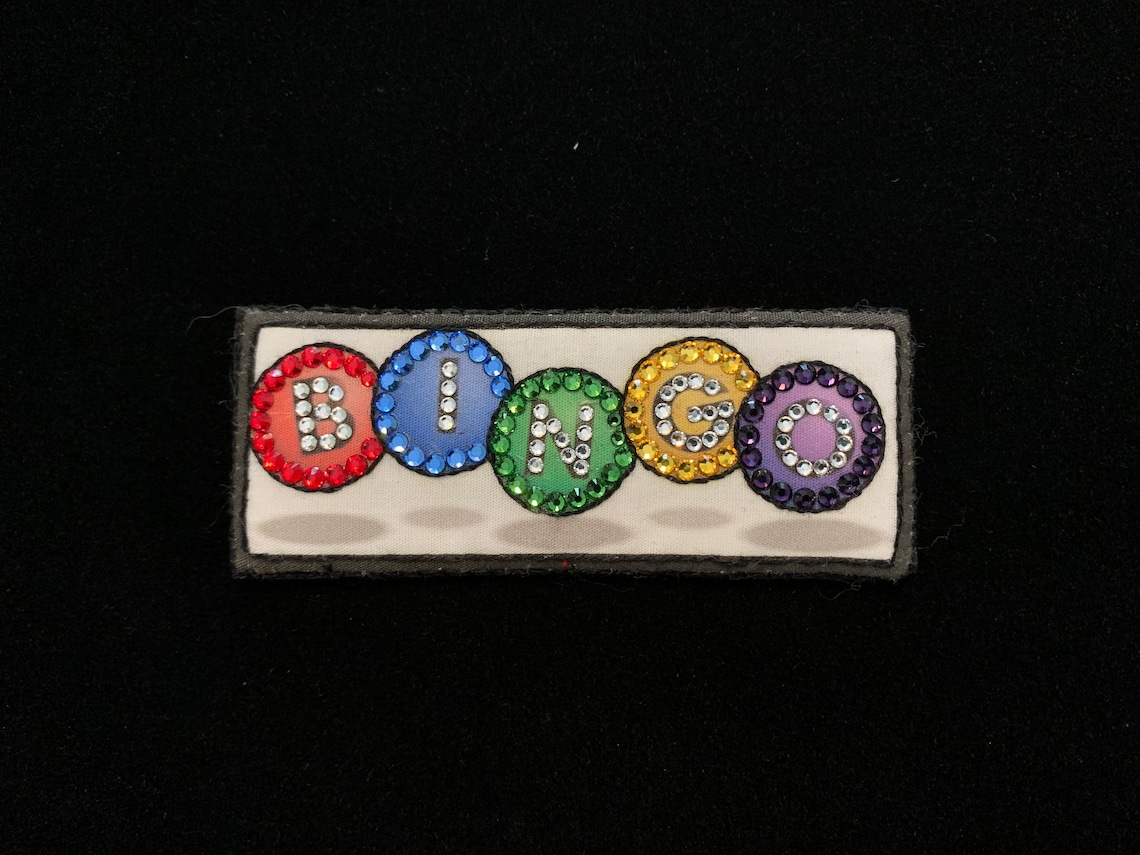 Good Luck Charm Lucky Charm Bingo Pin Swarovski Etsy