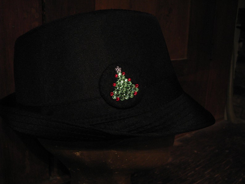 CHRISTMAS TREE BROOCHWearable PinSwarovski Etsy