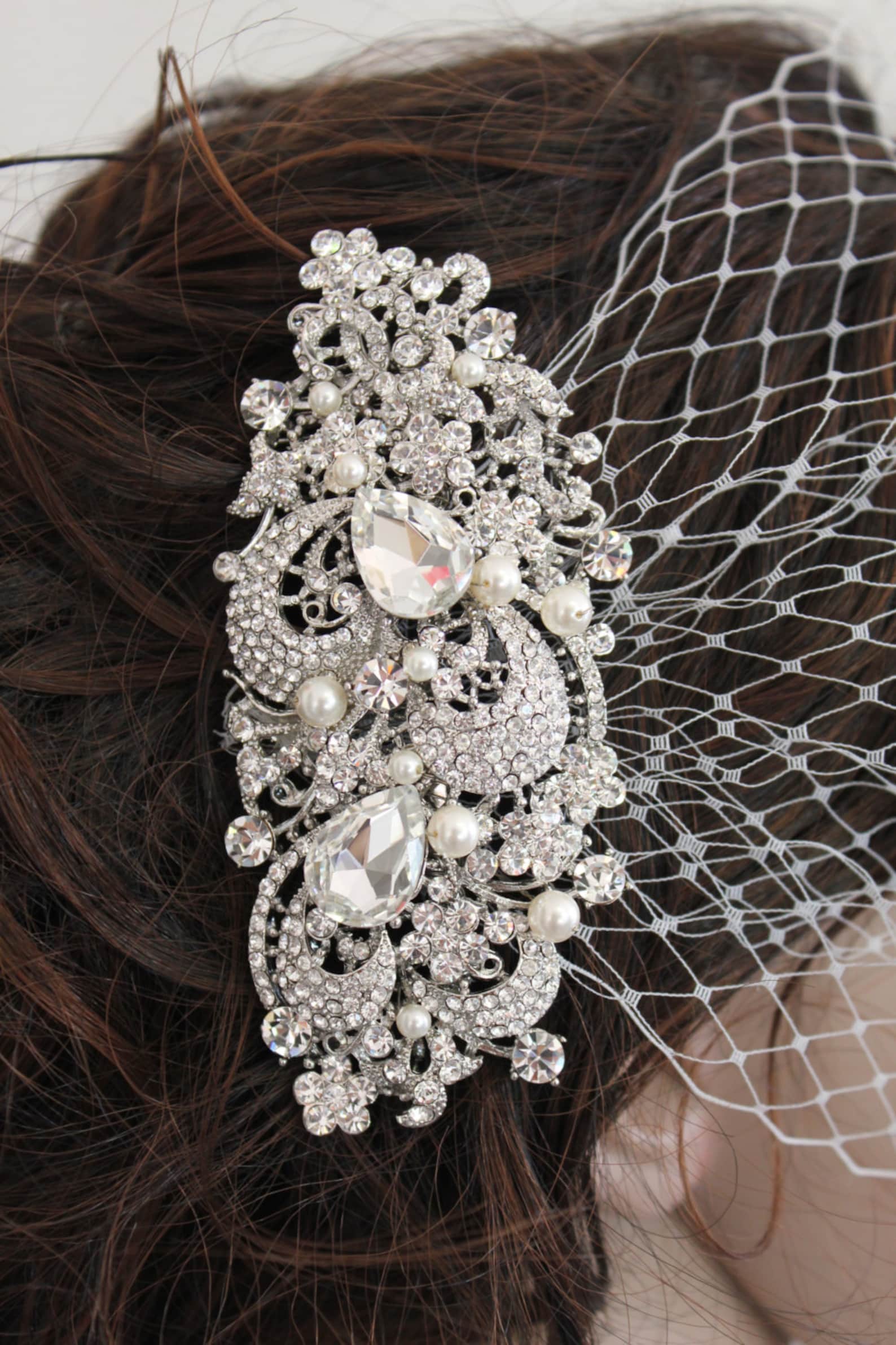 Wedding Veil Birdcage Bridal Birdcage Veil Wedding Birdcage Etsy UK