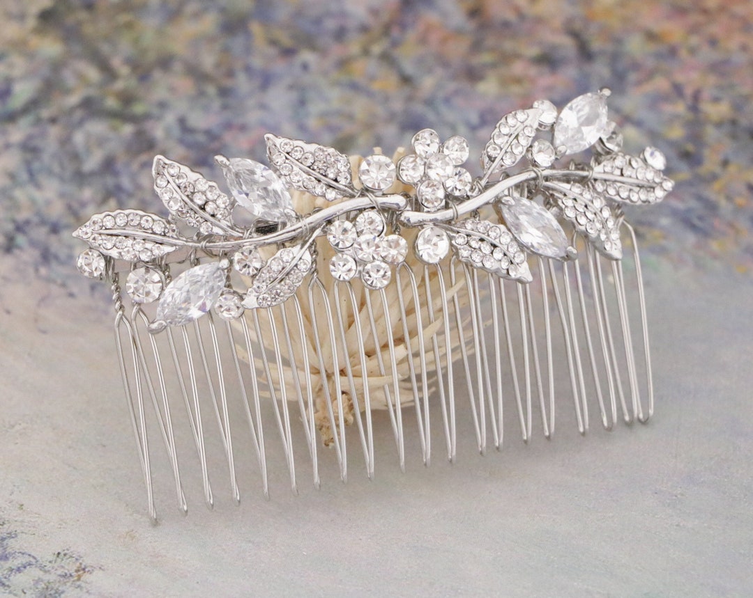 Wedding Hair Piece Comb Bridal Hair Comb Side Wedding Hair Etsy